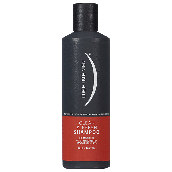 Define Men Clean & Fresh Shampoo. Foto