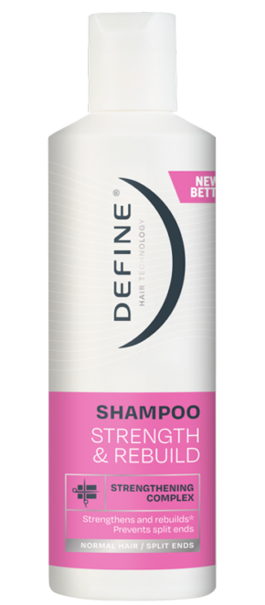 Define Strength and Rebuild shampoo