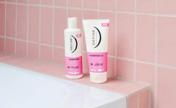 Define Strenght and rebuild sjampo og balsam